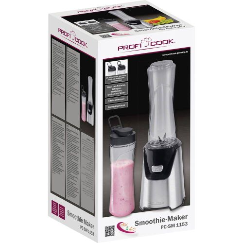 Profi Cook PC-SM 1153 aparat za smoothie  plemeniti čelik, crna slika 4