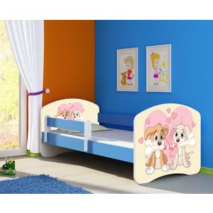 ACMA Dječiji krevet Acma II Blue - 140x70cm - Dezen 12