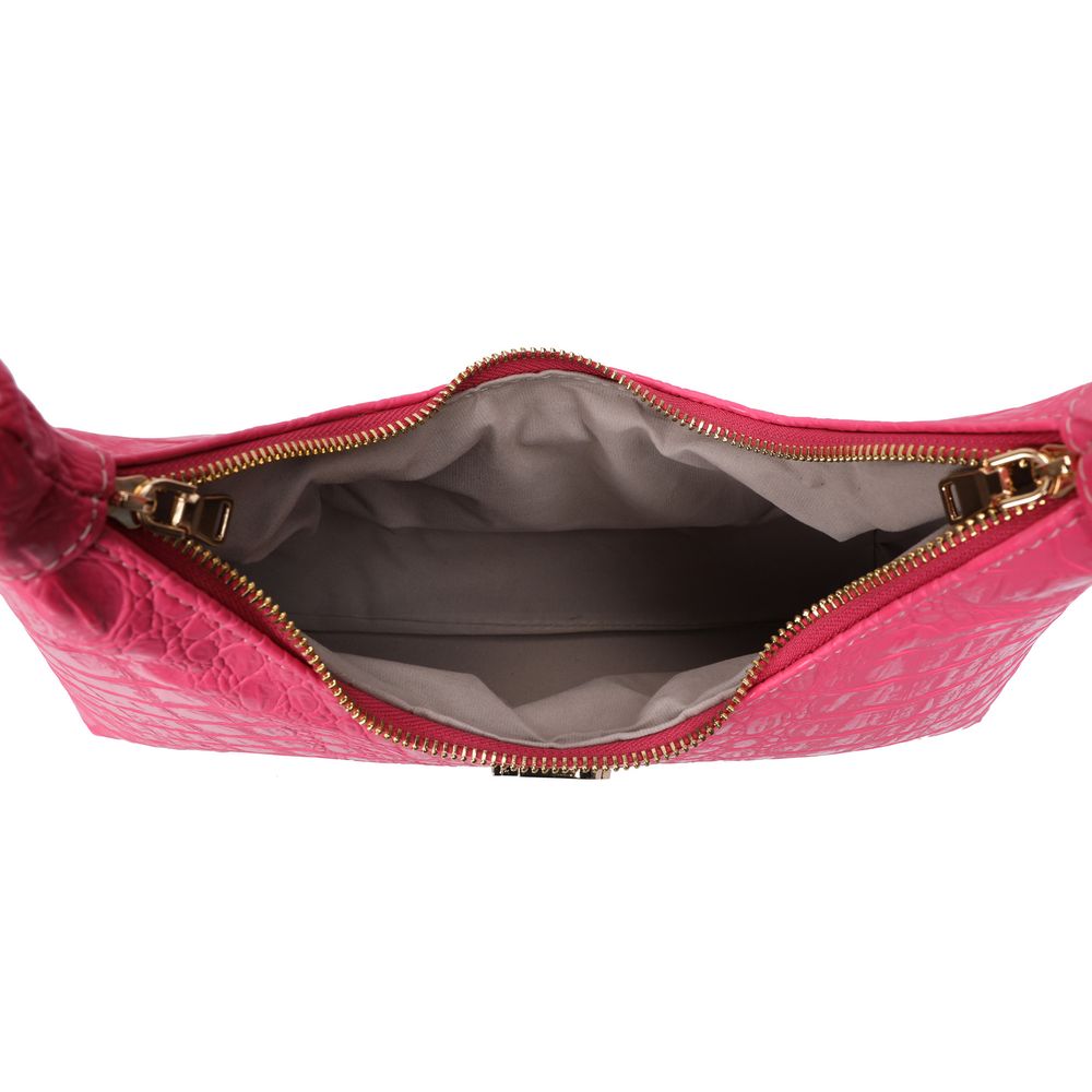 Torba preko ramena 505 - Croco Fuchsia u fuksija boji slika 5