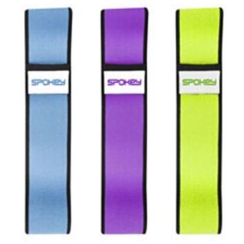 Set Guma Za Vježbanje Spokey Tracy Violet/Green/Blue slika 1