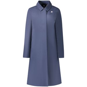 K-WAY TRENCH WOMEN BLUE