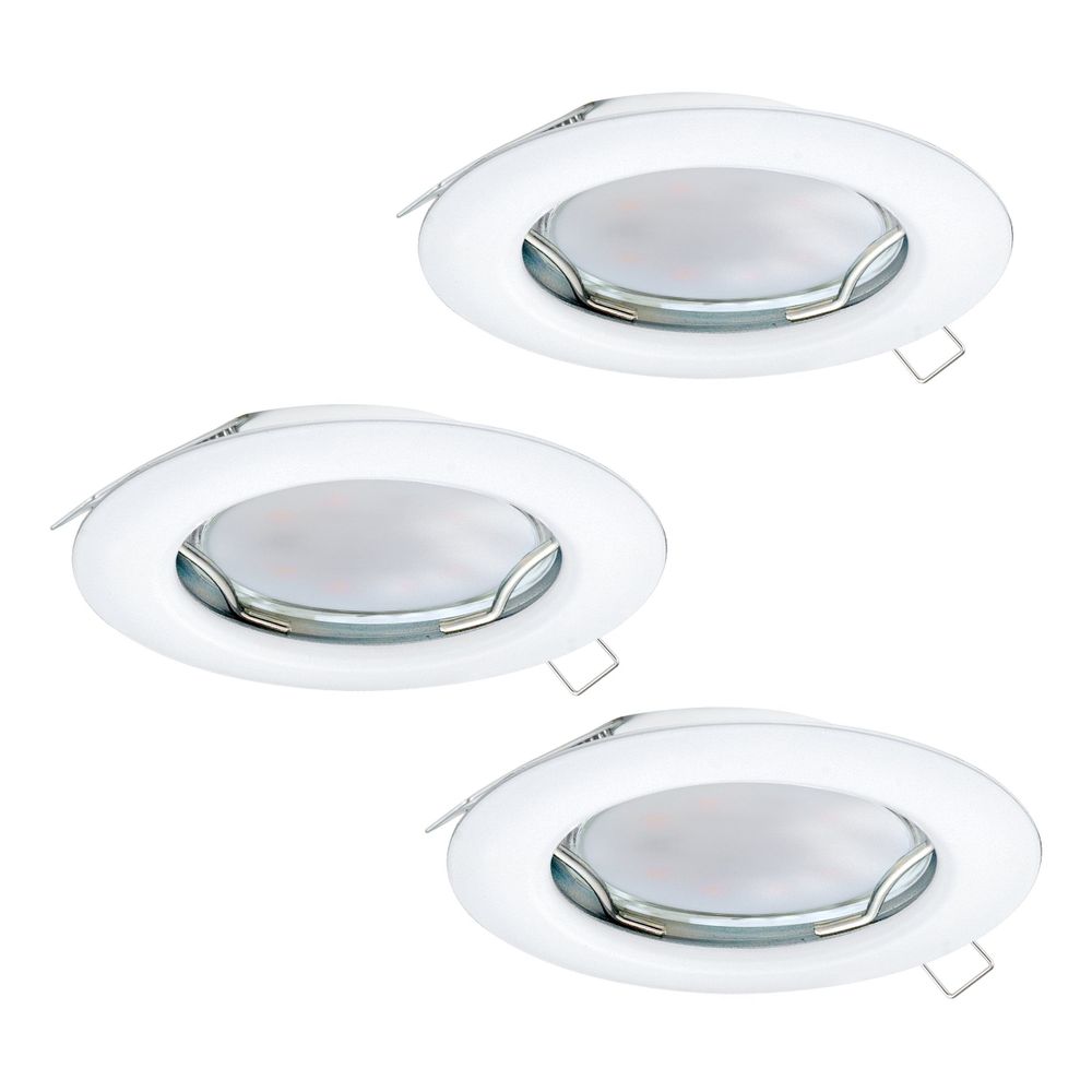 PENETO Ugradbeno svjetlo - Set od 3 bijela reflektora slika 1