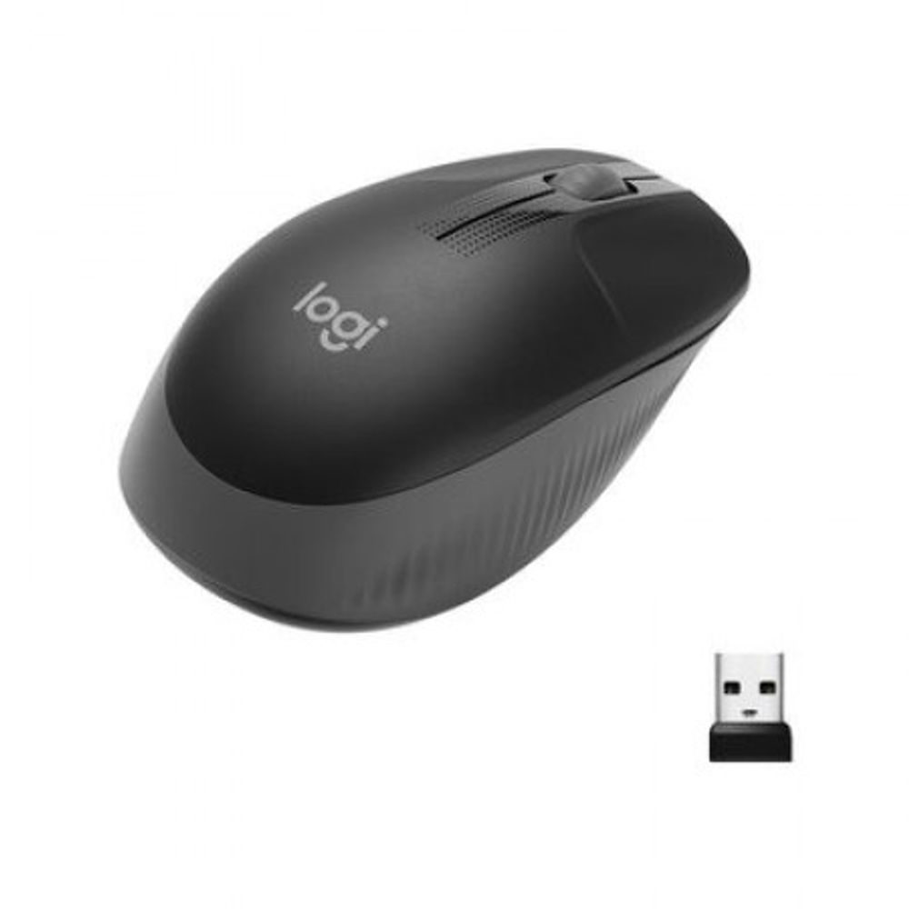 Logitech Miš M190 Black Wireless slika 1