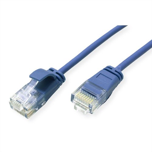 Secomp Roline UTP Data Center PatchCord Slim Cat6a LSOH blue 0.5m slika 1