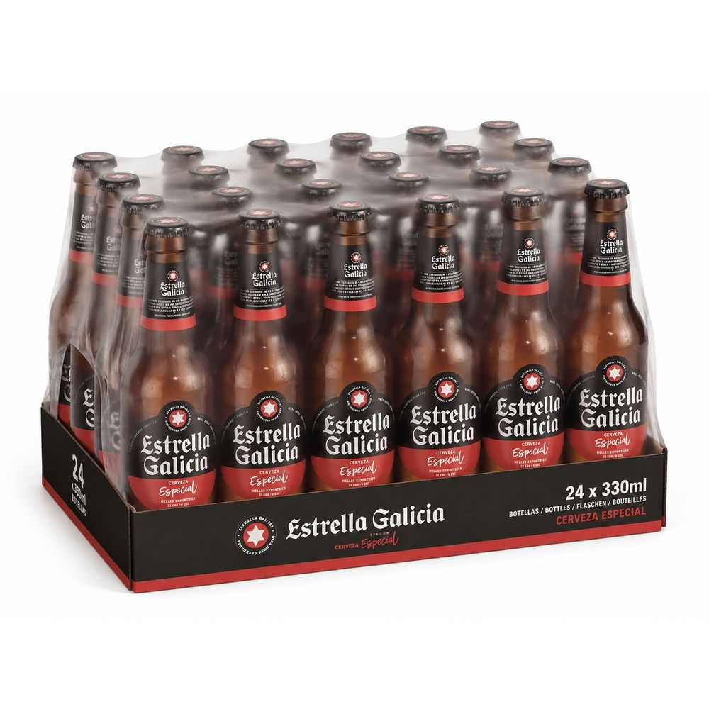 Estrella Galicija pivo flaša 5,5% 330ml x 24 kom  slika 1