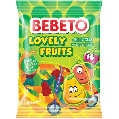 Bebeto gumeni bomboni  Lovely Fruits 80g slika 1