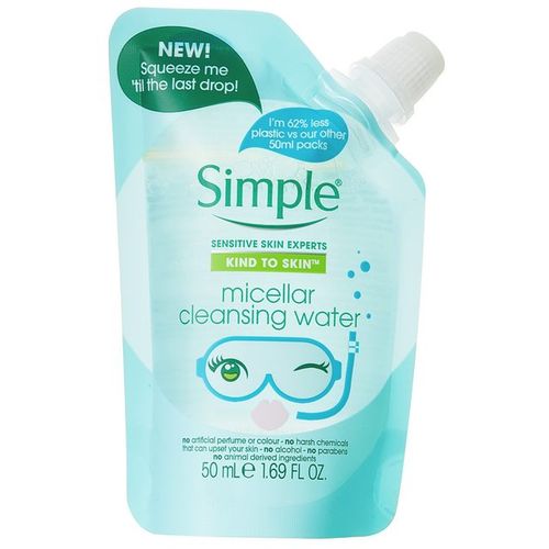 Simple Kind to Skin micelarna voda putno pakiranje 50 ml slika 1