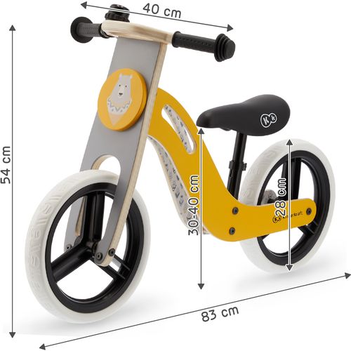 Kinderkraft balans bicikl Uniq honey slika 8
