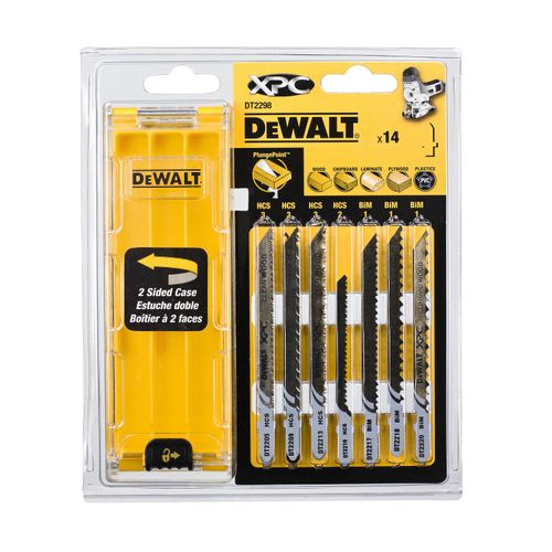 Dewalt set listova ubodne pile 14KOM, DT2298 slika 1