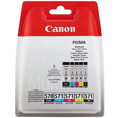 Canon tinta PGI-570 + CL-571 BCMY multipack slika 1