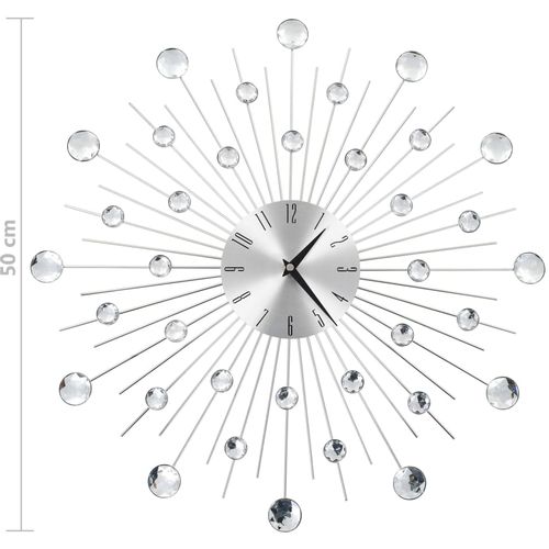 Zidni sat s kvarcnim mehanizmom moderni dizajn 50 cm slika 19