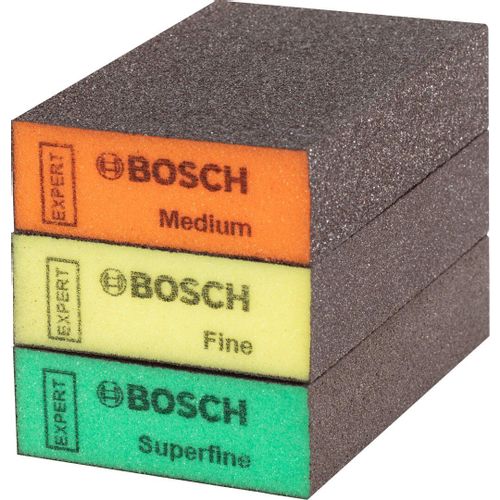 Boschsunđer za brušenje 98 x 120 x 13 mm  S471 EXPERT, srednje/fino/super fino, pakovanje 3 komada, 2608901175 slika 1