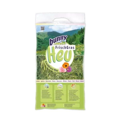 Bunny FreshGrass Hay blossoms seno 500g slika 1