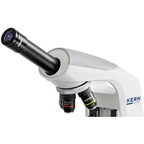 Kern OBE 121 mikroskop s prolaznim svjetlom monokularni 400 x iluminirano svjetlo slika 1