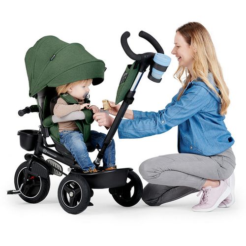 Kinderkraft Tricikl SPINSTEP, roza slika 36