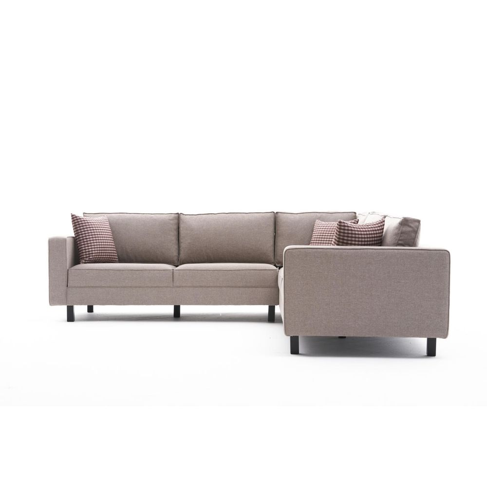 Kutna Sofa Kale Linen - Krema Boja slika 6