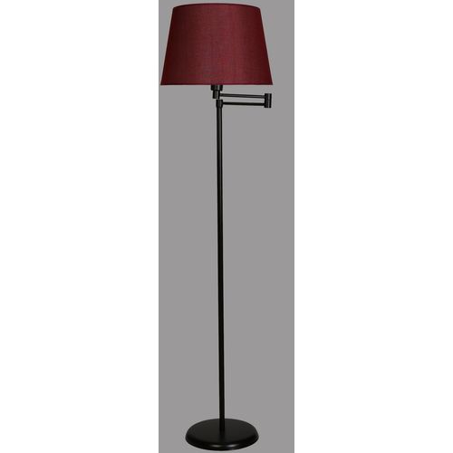 Almina lambader siyah ayak pramit hasır bordo abajurlu Black
Scarlet Red Floor Lamp slika 2