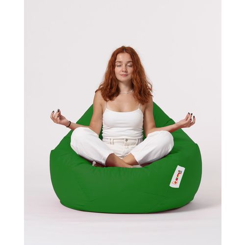 Atelier Del Sofa Premium XXL - Green v2 Green Garden Bean Bag slika 1