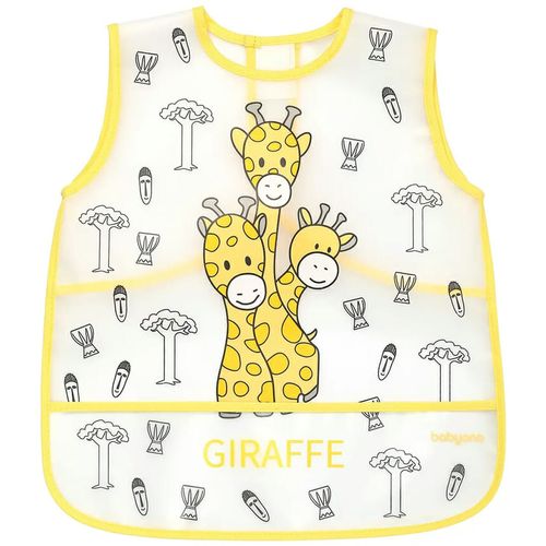 BabyOno Podbradak košuljica 12+ mjeseci žirafe, žuta slika 1