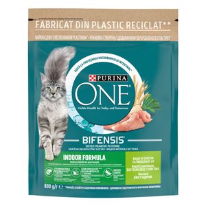 PURINA ONE® INDOOR Bogata puretinom, 8x800g