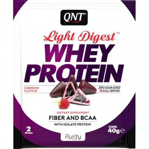 QNT Light Digest Whey, Čokolada-malina, 40 g slika 1