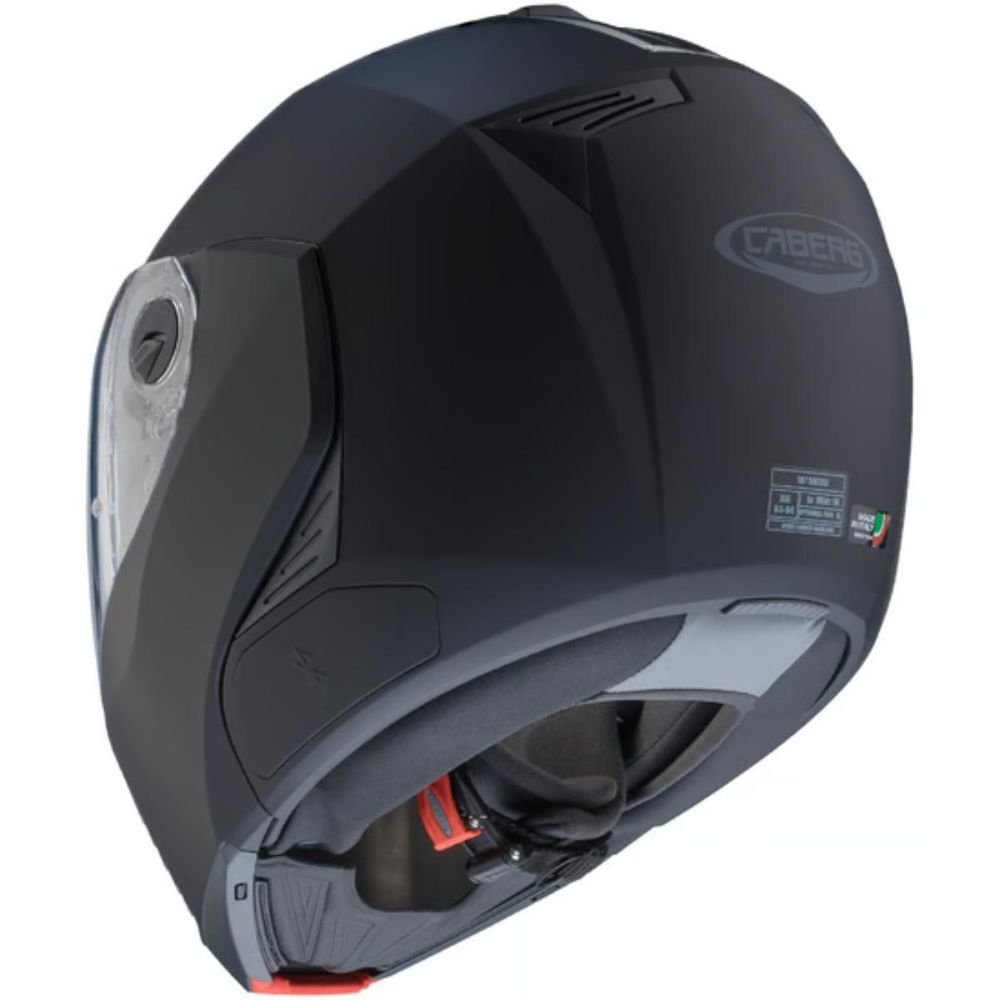 Modularna - flip up kaciga za motor Caberg Sintesi- Crna slika 5
