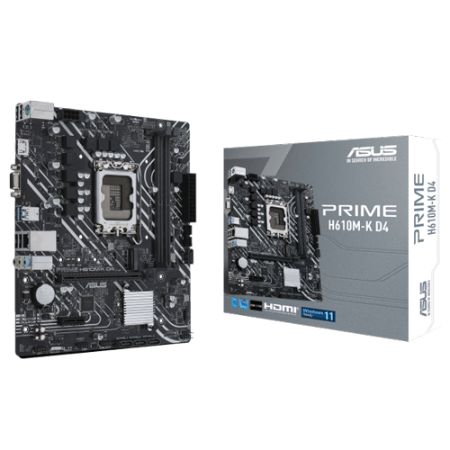 Matična ploča ASUS PRIME H610M-K D4 slika 2