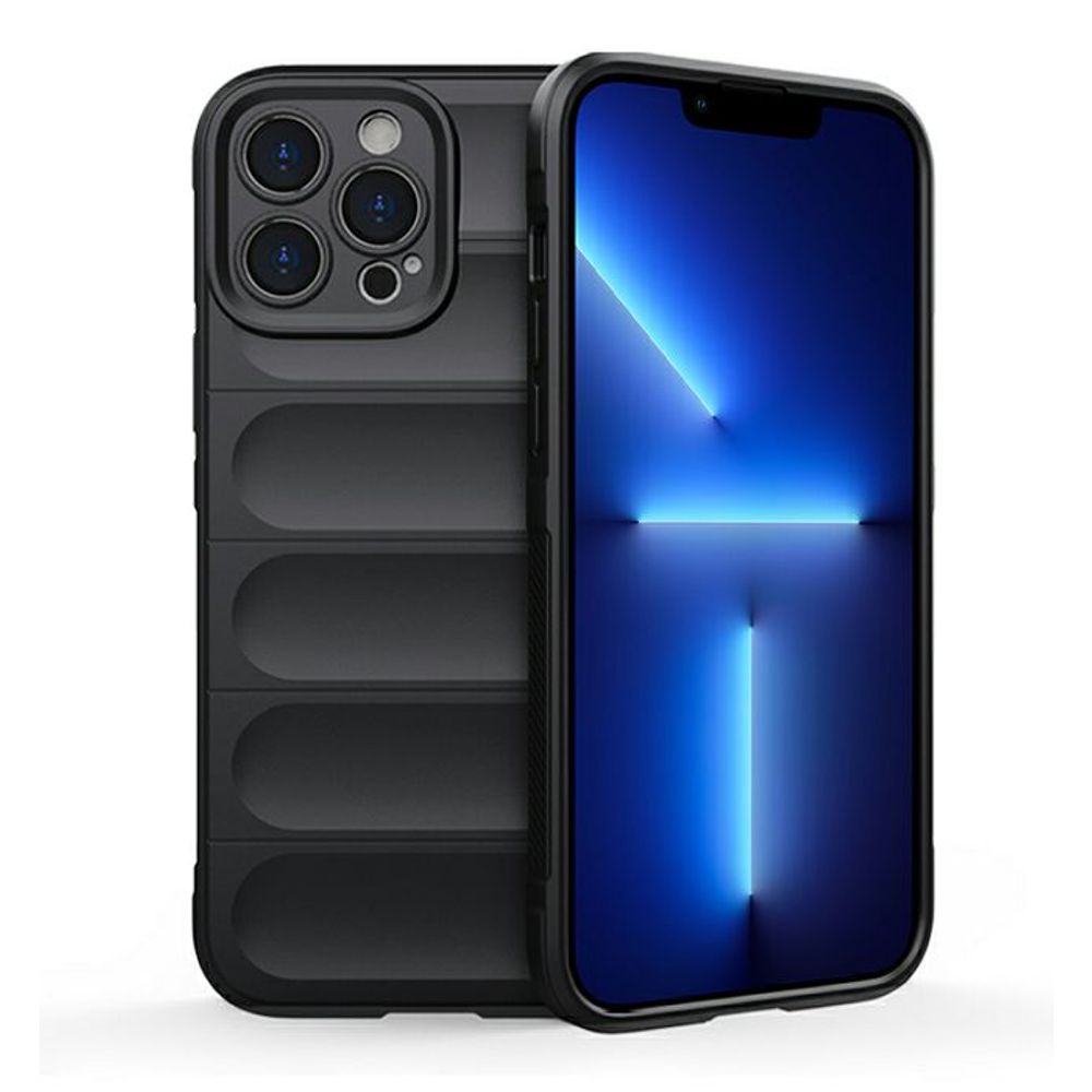 MM TPU HONOR X8 HARD PROTECTION WAVES black slika 1
