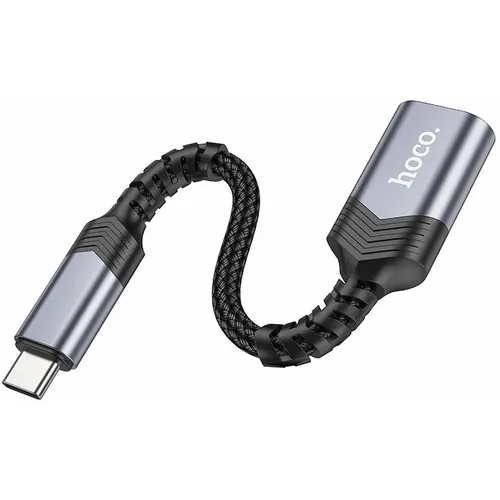 HOCO adapter tip C (muški) na USB (ženski) 3.0 UA24 crni slika 3