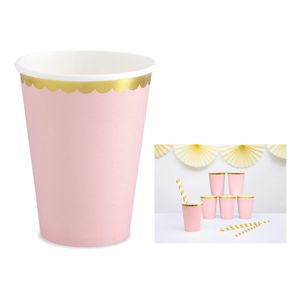 KPP16-081J Papirna čaša Pink 220ml, 6kom