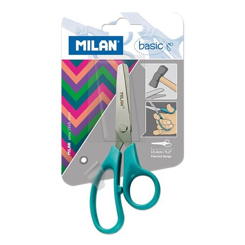 Škare MILAN školske Basic 13,3 cm, blister slika 1