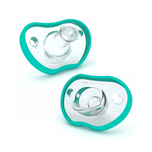 Nanobébé® Silikonska duda varalica Flexy 3m+, 2kom - Tirkiz