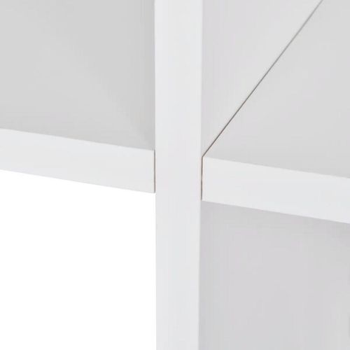 242552 Staircase Bookcase/Display Shelf 107 cm White slika 3