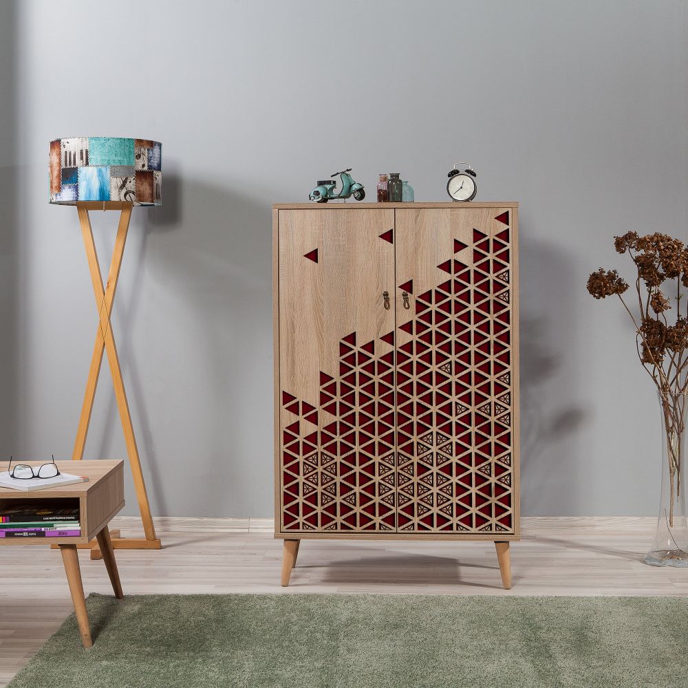 Višenamjenski kabinet "Multibox - 123" - boja: Sonoma hrast slika 2