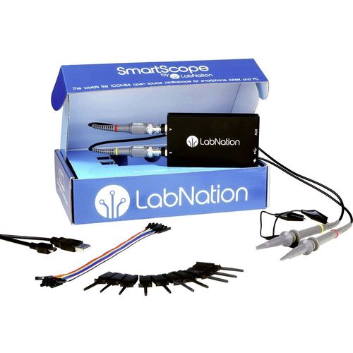 LabNation Smartscope namjenski osciloskop  30 MHz 10-kanalni 100 MSa/s 4 Mpts 8 Bit digitalni osciloskop s memorijom (ods), funkcija generatora, logički analizator 1 St. slika 2
