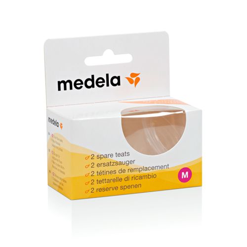 Medela - Spare Teats Size M cucla za flašicu M (2 kom) slika 2