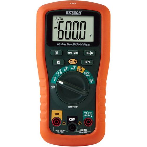 Extech MM750W ručni multimetar  digitalni za pohranu podataka CAT III 1000 V, CAT IV 600 V Zaslon (brojevi): 6000 slika 1