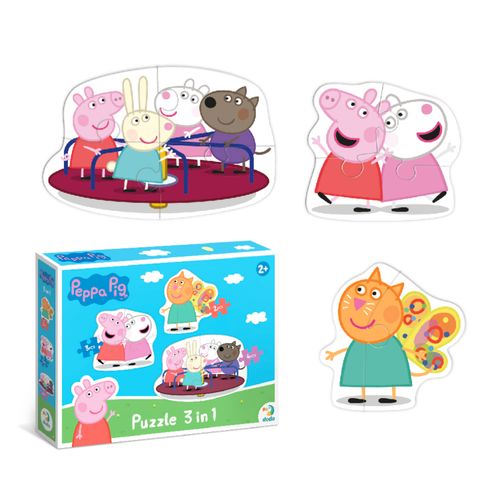 DODO Puzzle Peppa Prase 3u1 339 slika 2