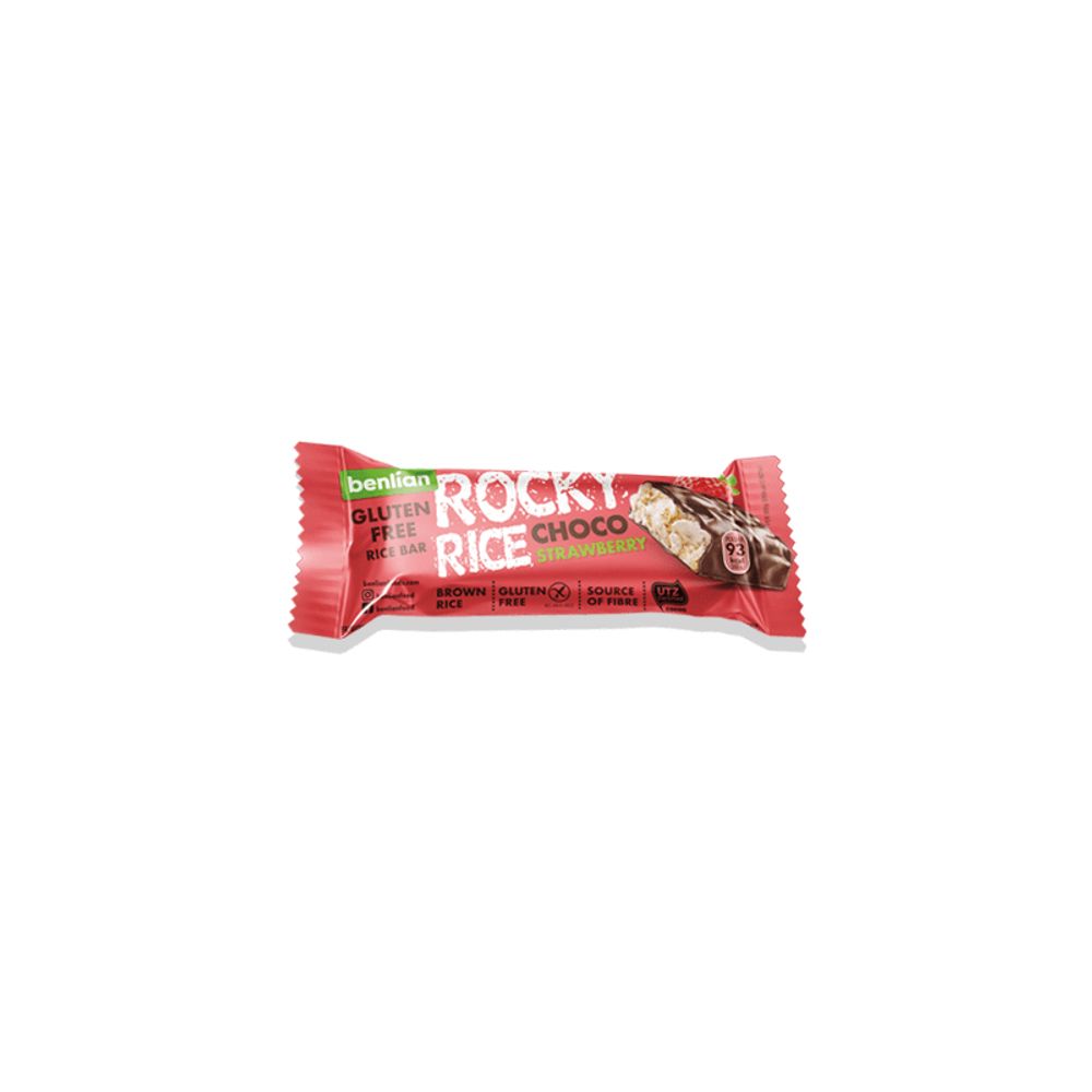 Benlian Choco Rocky Rice Jagoda 18 gr slika 1