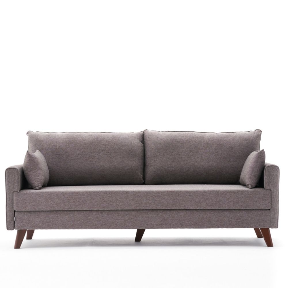 Bella Sofa Bed - Trosjed na razvlačenje, smeđa slika 5