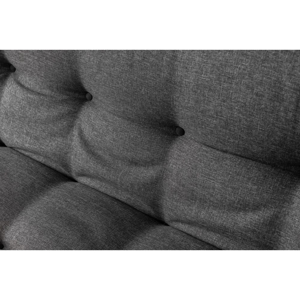 Misa Small Sofabed - Tamnosiva Trosjed-Krevet slika 3