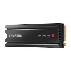 Samsung SSD 980 Pro 1TB with Heatsink M.2 PCIE Gen 4.0 NVME 1.3c PCIEx4, 7000/5000 MB/s, 600TBW, 5yrs