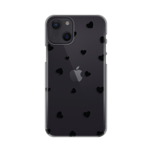 Torbica Silikonska Print Skin za iPhone 13 6.1 Hearts slika 1