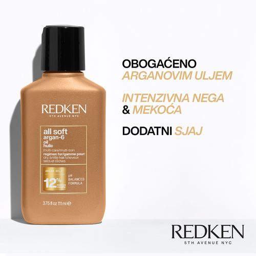 Redken All Soft Argan ulje za kosu 90ml slika 5