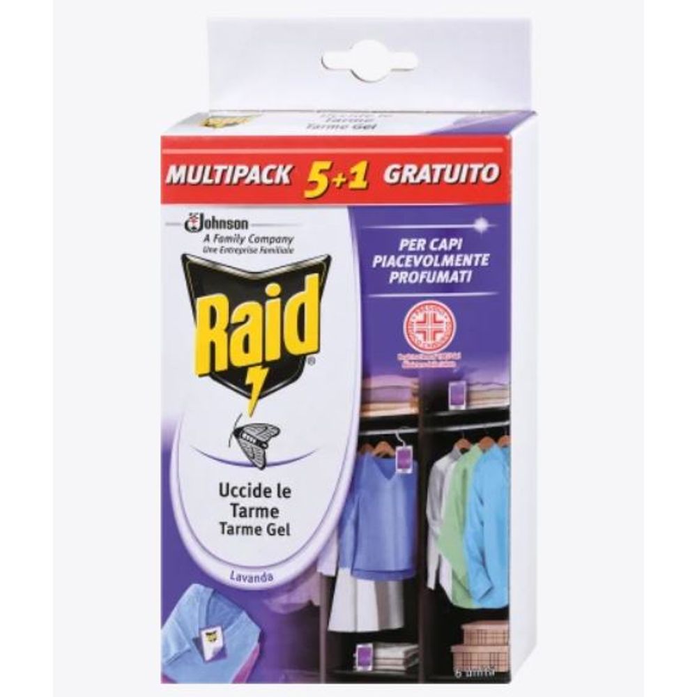Raid Tarme Protiv Moljaca Lavanda - Multipack slika 1