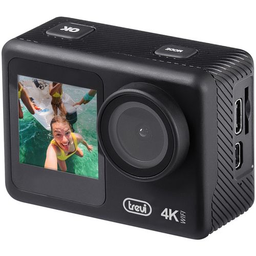 TREVI sportska kamera, 4K, 2"+1.33", WiFi, podvodno do 30m, GO 2550 4K slika 1