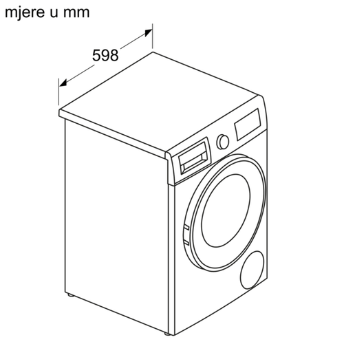 Bosch perilica sušilica rublja WNA13400BY slika 2