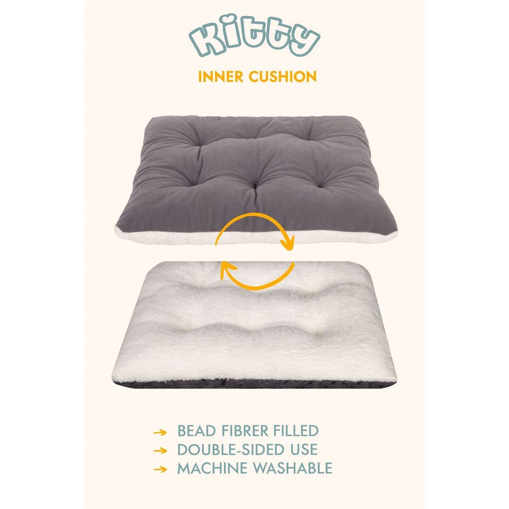 Pet bed Kitty, colour: grey slika 3
