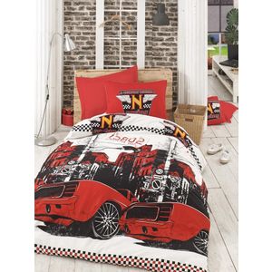 Bolide - Red Red
White
Black Ranforce Double Quilt Cover Set