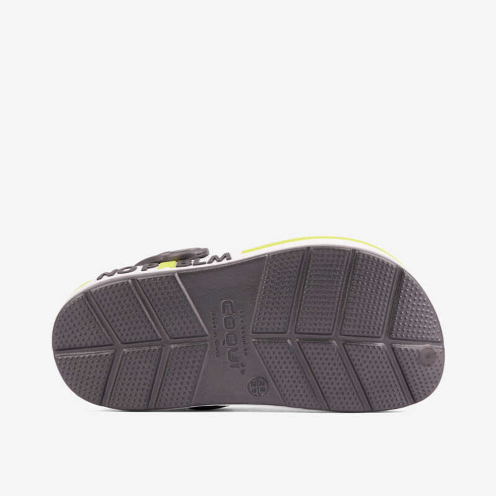 Coqui Dječije klompe Lindo No Prblm sa ukrasnim dodacima, Antracit/Citrus - 28/29 slika 4